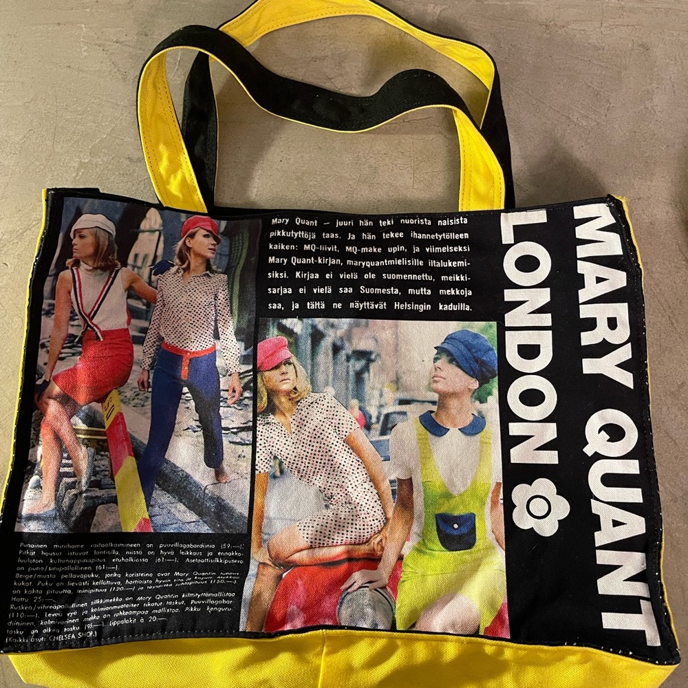 Mary Quant London tote